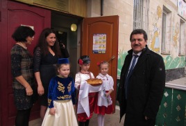 8 ноября  2017 г.,  МБДОУ «Детский сад «Василек» посетили высокопоставленные гости